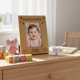 Personalised Granddaughter Engraved Wooden Portrait Photo Frame Gift Granddaughter Photo Frame ukgiftstoreonline