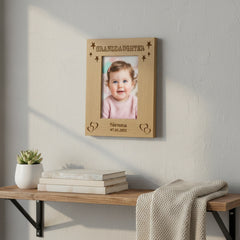 Personalised Granddaughter Engraved Wooden Portrait Photo Frame Gift Granddaughter Photo Frame ukgiftstoreonline