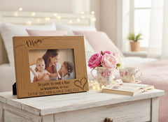 Personalised Mum As Wonderful As You Engraved Photo Frame gift Mum Photo Frame ukgiftstoreonline