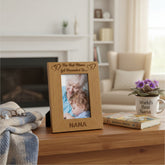 Best Mums Get Promoted To Nana Engraved Photo Frame Gift Nana Photo Frame ukgiftstoreonline