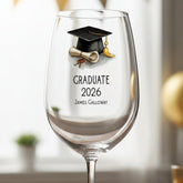 Personalised Graduation Wine Glass Gift Keepsake Personalised Wine Glasses ukgiftstoreonline