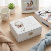 Gifts for Mum, Love You Mum Jewellery Box , With Balloon and Sentiment Personalised Jewellery Box ukgiftstoreonline