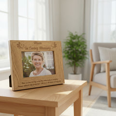 Mum Memorial Remembrance Engraved Wooden Photo Frame 4x6, 5x7, 8x10 Inches Mum Photo Frame ukgiftstoreonline
