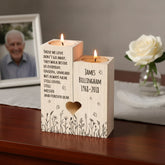 Personalised Sympathy Gift Memorial Gift Remembrance Gifts, Candle Holders - Condolence Gifts, Memorial Candles, Bereavement Gifts for Loss of Mum Dad Tea Light Holder ukgiftstoreonline Those We Love