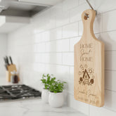 Home Sweet Home Chopping Board, Wooden Family Name, Moving House, New Home Gift, Housewarming Gifts, Gift for Couples, Personalised Gift chopping Board ukgiftstoreonline
