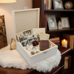 Daddy Remembrance Memorial Personalised Luxury Wooden Keepsake Memory Box