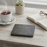 Personalised Mummy Sentiment Gift Slate Stone Drink Coaster Personalised Slates ukgiftstoreonline