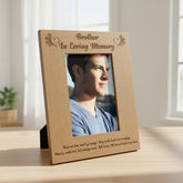 Brother In Loving Memory Remembrance Portrait Wooden Photo Frame Gift Loving Memory Remembrance ukgiftstoreonline