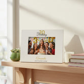 Personalised 30th Birthday Photo Frame Landscape With Name and Sentiment ukgiftstoreonline