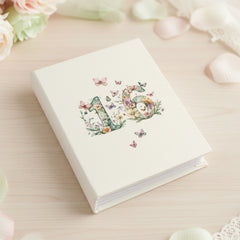 16th Birthday Photo Album Gift For Her 100 Photos 6"x4" Butterflies and Flowers Personalised Photo Album ukgiftstoreonline