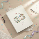 13th Birthday Photo Album Gift For Her 100 Photos 6"x4" Butterflies and Flowers Personalised Photo Album ukgiftstoreonline