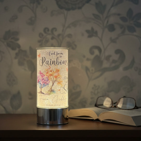 Personalised Memorial Remembrance Light Rainbows In The Sky Personalised Lights ukgiftstoreonline