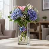 Personalised 60th Birthday Flower Vase Gift Present With Butterfly Personalised Flower Vase ukgiftstoreonline