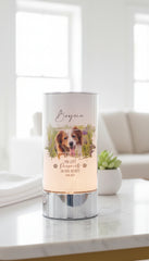 Personalised Pet Memorial Sympathy Gift Remembrance Light With Photo Personalised Lights ukgiftstoreonline