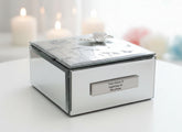 Personalised Beautiful Mirror Glass Butterfly Jewellery Box Gift For Her Personalised Jewellery Box ukgiftstoreonline