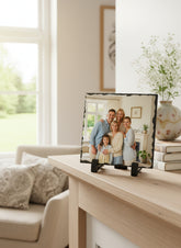 Personalised Printed Matte Rock Slate Any Photo Square Gift Personalised Rock Slate ukgiftstoreonline