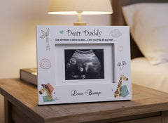 Baby Announcement Daddy to be Scan Photo Frame Gift Baby Photo Frame ukgiftstoreonline