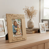Personalised You Are The Nan Photo Frame Portrait Engraved Oak Wood Finish Nan Photo Frame ukgiftstoreonline