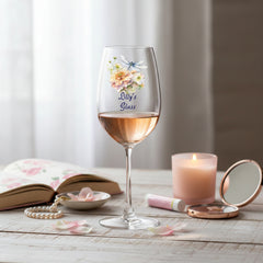 Personalised Dragonfly Wine Glass Gift For Her Personalised Gin Glasses ukgiftstoreonline