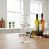 Teachers Gift End of Term Teacher's Engraved Wine Glass