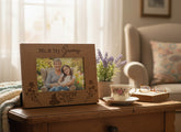 Me and My Granny Love You To The Moon Oak Wood Finish Engraved Photo Frame Gift Photo Frame ukgiftstoreonline