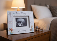 Baby Announcement Nanny to be Scan Photo Frame Gift Baby Photo Frame ukgiftstoreonline