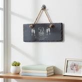 Personalised Slate 50th Anniversary Engraved Slate Plaque Gift Personalised Slate Marker ukgiftstoreonline