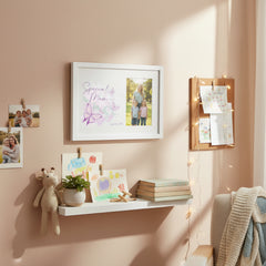 Personalised Special Mum Pink and Purple Butterfly Gift Photo Frame personalised photo frames ukgiftstoreonline