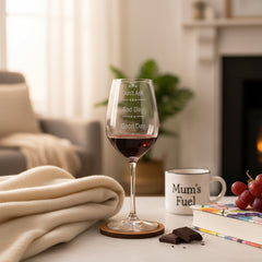 Good Day, Bad Day, Don’t Ask Wine Glass, Fun Novelty Bar Gift For Wine Lovers, Perfect Glasses For Red White Or Rose Wine Personalised Wine Glasses ukgiftstoreonline