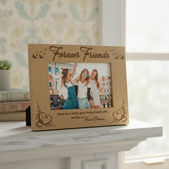 Friends Forever Wooden Photo Frame Gift Friends Photo album ukgiftstoreonline
