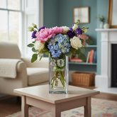 Personalised 30th Birthday Flower Vase Gift Present With Floral Numbers Personalised Flower Vase ukgiftstoreonline