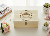 Personalised Mum Large Engraved wooden Keepsake Box Gift Keepsake Box ukgiftstoreonline