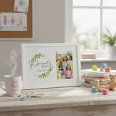 Personalised Special Mum Wreath Design Gift Photo Frame personalised photo frames ukgiftstoreonline