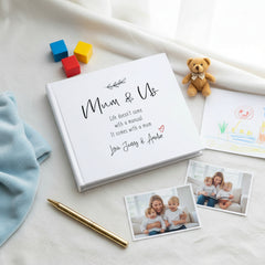 Personalised Mothers Day Birthday Photo Album Gift Mum & Us Photo Album ukgiftstoreonline