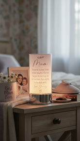 Personalised Gift For Mum Sentiment Gift LED Lamp With Quote Personalised Lights ukgiftstoreonline