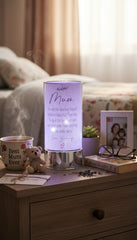 Personalised Gift For Mum Sentiment Gift LED Lamp With Quote Personalised Lights ukgiftstoreonline