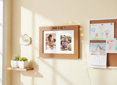 Mum and Us Engraved Double Wooden Photo Frame Gift Photo Frame ukgiftstoreonline