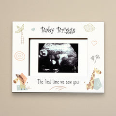 Personalised Baby Scan Photo Frame Gift The First Time We Saw You Baby Photo Frame ukgiftstoreonline