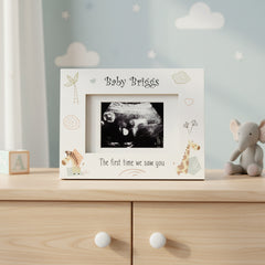 Personalised Baby Scan Photo Frame Gift The First Time We Saw You Baby Photo Frame ukgiftstoreonline