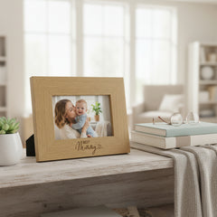Best Mummy Landscape Engraved Wooden Photo Frame Gift Mummy Photo Frame ukgiftstoreonline