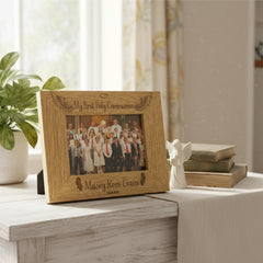 Girls First Holy Communion Personalised Engraved Photo Frame Gift Photo Frame ukgiftstoreonline