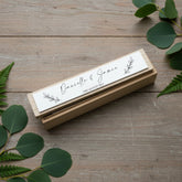 Personalised Vintage Style Wooden Wedding Certificate Holder Gift Keepsake Wedding Certificate Holder ukgiftstoreonline