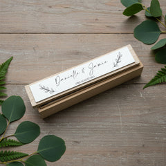 Personalised Vintage Style Wooden Wedding Certificate Holder Gift Keepsake Wedding Certificate Holder ukgiftstoreonline