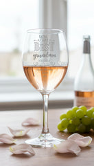 Gift For Grandma Personalised Engraved Wine Glass Personalised Champagne Glasses ukgiftstoreonline