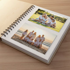 Personalised Large Engraved Wooden Family Photo Album Gift Family Photo album ukgiftstoreonline