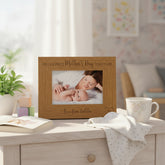 Wooden Personalised On Our First Mothers Day Landscape Engraved Photo Frame Photo Frame ukgiftstoreonline