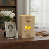Memorial Mum Remembrance Sentiment LED Tealight Holder Keepsake Personalised Lights Memorial