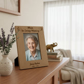 Personalised Mum In Loving Memory Remembrance Wooden Photo Frame Loving Memory Remembrance ukgiftstoreonline
