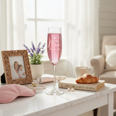 Personalised Mum Engraved Champagne Flute Prosecco Glass Gift Personalised Champagne Glasses ukgiftstoreonline