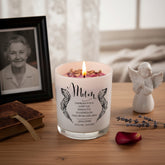 Beautiful Embellished Mum Memorial Remembrance Personalised Candle Gift Tea Light Holder ukgiftstoreonline